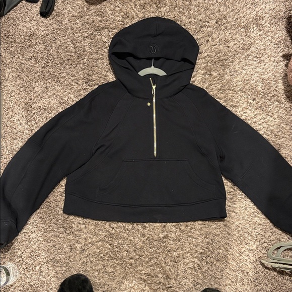 Lululemon Scuba Oversized Half-Zip Hoodie *Cropped - Picture 3 of 4